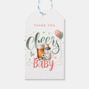 Étiquettes-cadeau 10 x COED Cheers to Baby est brassant bières Boute