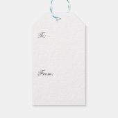 Étiquettes-cadeau 10e anniversaire Tin Hearts (Dos)