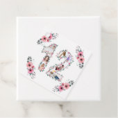 Étiquettes Cadeau 12e Fille Anniversaire Photo Collage Rose Fleur Bl (En situation)