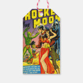 ÉTIQUETTES-CADEAU 1951 ROCKET TO THE MOON SCI FI COMICS (Dos)