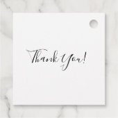 Étiquettes Cadeau 1ère fête d'anniversaire bébé photo Merci (Dos)