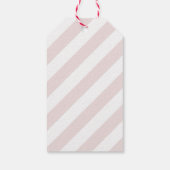 Étiquettes-cadeau 2016 VACANCES CHEERS écriture manuscrite or rose (Dos)