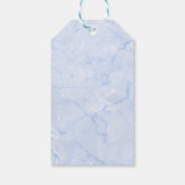 Étiquettes-cadeau 2 Coeurs rouges Répéter Motif mignon anniversaire (Dos)