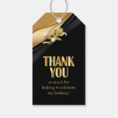 Étiquettes-cadeau 30e anniversaire - Merci (Dos)