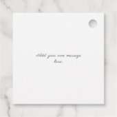 Étiquettes Cadeau 40e anniversaire du Mariage Ruby cadeau Rose rouge (Dos)