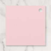 Étiquettes Cadeau 50 Fabuleux Rose Gold Parties scintillant Agate Ch (Dos)