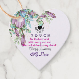 Étiquettes Cadeau 5 Sens Anniversaire (TOUCHER)