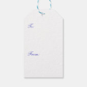 Étiquettes-cadeau 60e anniversaire Coeurs de diamants (Dos)