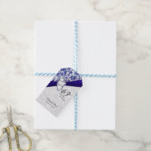 Étiquettes-cadeau 65e anniversaire du Mariage Sapphire (Avec de laficelle)