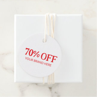 Étiquettes Cadeau 70% de réduction
