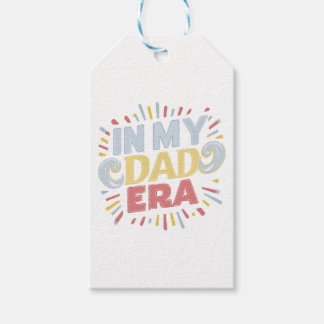 Étiquettes-cadeau À l'époque de mon papa