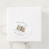 Étiquettes Cadeau A New Chapter Begins! Bridal Shower Favor (En situation)