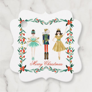 Étiquettes Cadeau A NutCracker Cadeau de Noël Tags, Favoriser Tags