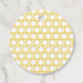 Étiquettes Cadeau Abeille Merci d'être ici (Dos)