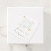 Étiquettes Cadeau accents dorés Confirmation (En situation)