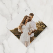 Étiquettes Cadeau Adélaïde Mariage Monogramme (Dos)