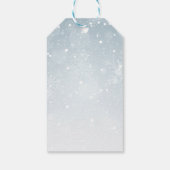 Étiquettes-cadeau Adorable bébé Penguin Merci d'hiver (Dos)