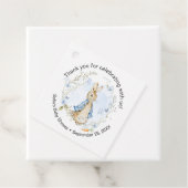 Étiquettes Cadeau Adorable Blue Peter Rabbit (En situation)