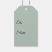 Étiquettes-cadeau Adorable Ours De Panda Mangeant Bambou (Dos)