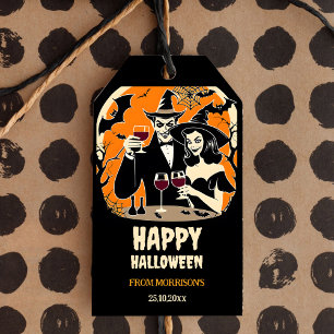 Étiquettes-cadeau Adulte Halloween bon temps parti