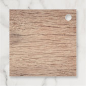 Étiquettes Cadeau Adventure Attend le Baby shower rustique des tourn (Dos)