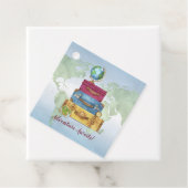 Étiquettes Cadeau Adventure Attend Les Valises En Sortant Adieu (En situation)