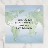 Étiquettes Cadeau Adventure Attend Les Valises En Sortant Adieu (Dos)