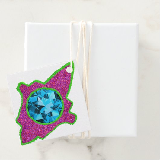 Étiquettes Cadeau Aïd hamsa (En situation)