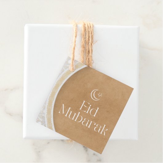 Étiquettes Cadeau Aïd Moubarak (En situation)