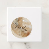 Étiquettes Cadeau Airy Neutral élément naturel Bohemian Boho Mariage (En situation)