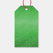 Étiquettes-cadeau Ajouter un nom Modifier le texte Rouge Vert Noël (Dos)