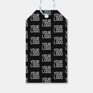 Étiquettes-cadeau Ajouter votre logo Répéter Motif Modèle modifiable