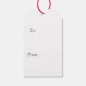 Étiquettes-cadeau Alice à Wonderland (Dos)