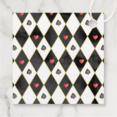 Étiquettes Cadeau Alice au pays des merveilles Anniversaire des enfa (Dos)