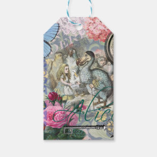 Étiquettes-cadeau Alice Classique Merveilleux Dodo Art Tenniel