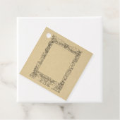 Étiquettes Cadeau Alice personnalisable dans Wonderland Cadre Art Vi (En situation)