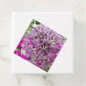 Étiquettes Cadeau Allium & Fleurs d'été (En situation)