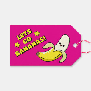 Étiquettes-cadeau Allons Bananes !