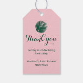 Étiquettes-cadeau Aloha Merci (Dos)