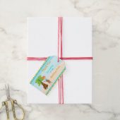 Étiquettes-cadeau Aloha Red Hair Boy (With Twine)