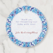 ÉTIQUETTES CADEAU AMALFI (Dos)