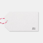 Étiquettes-cadeau Amants liés (Dos Horizontal)