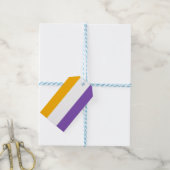 Étiquettes-cadeau American Suffrage Flag 19e édition Pack de 10 (Avec de laficelle)