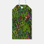 Étiquettes-cadeau Amimies et plantes des bois (Dos)