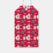 Étiquettes-cadeau Amis de Noël (Dos)