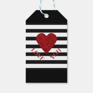 Étiquettes-cadeau Amour