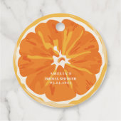 Étiquettes Cadeau Amour au premier spritz d'été  Shower de mariage  (Dos)