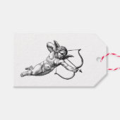 Étiquettes-cadeau Amour de Cherub Vintage (Devant (Horizontal))