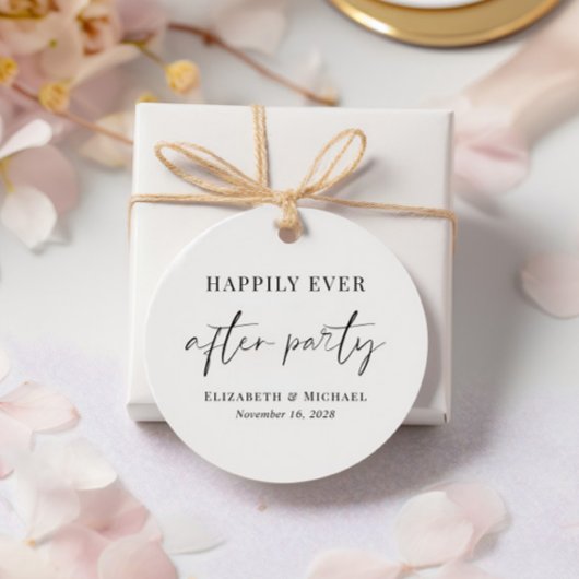 Étiquettes Cadeau Amour Et Merci Réception De Mariage