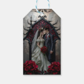Étiquettes-cadeau Amour Éternel Gothique  (Dos)